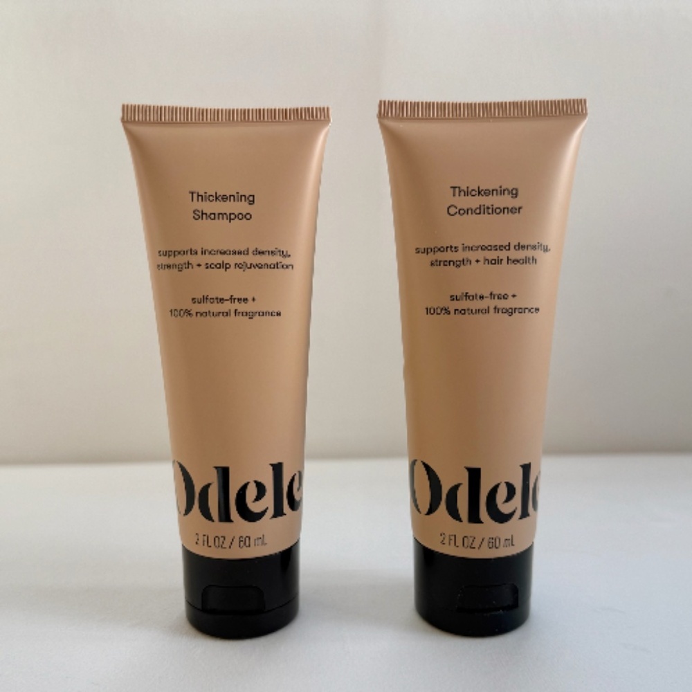 Odele Hair Thickening Shampoo and Conditioner Set (2 fl oz each)